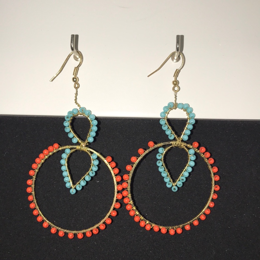 Earrings bought from a boutique in Nantucket